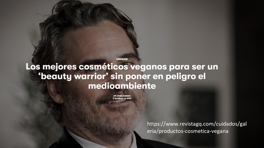 Imagen del articulo Cosmetica Vegana en GQ donde se menciona Maison Karite