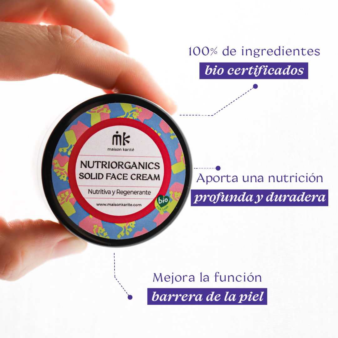 Pack nutrición facial y corporal NutriOrganics
