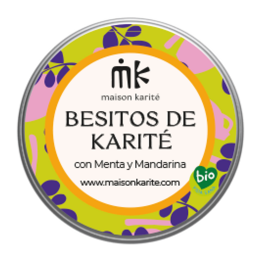 Besitos de Karité, Menta y Mandarina